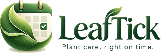 LeafTick — Plant care, right on time.
